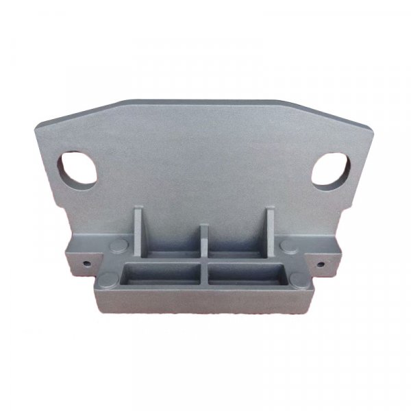 Large cast iron machine base